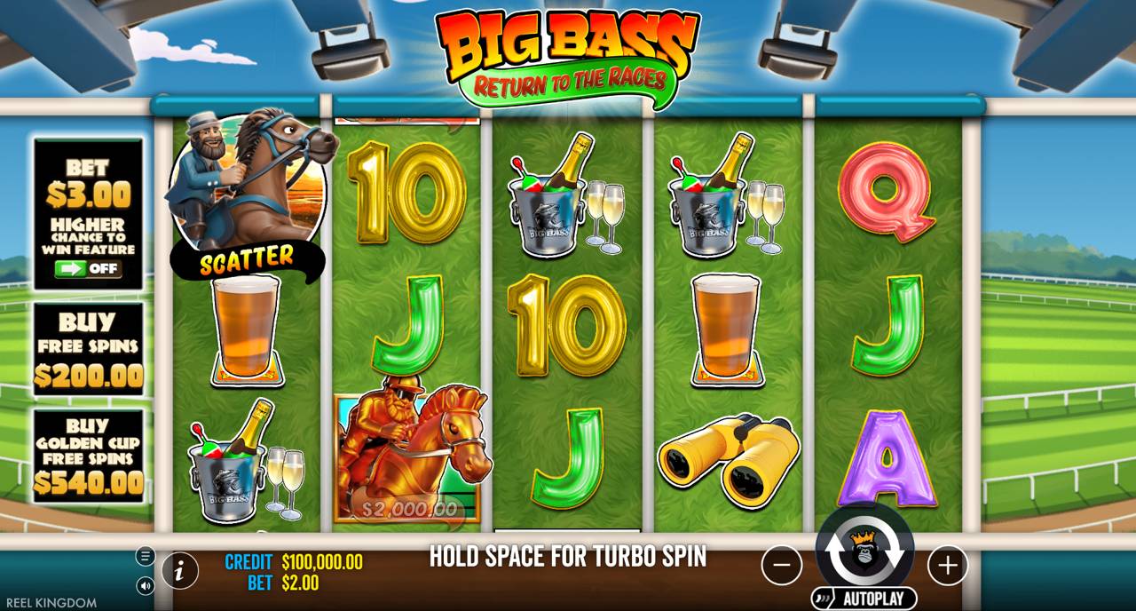 Big Bass Return To The Races (Pragmatic Play) Image 2